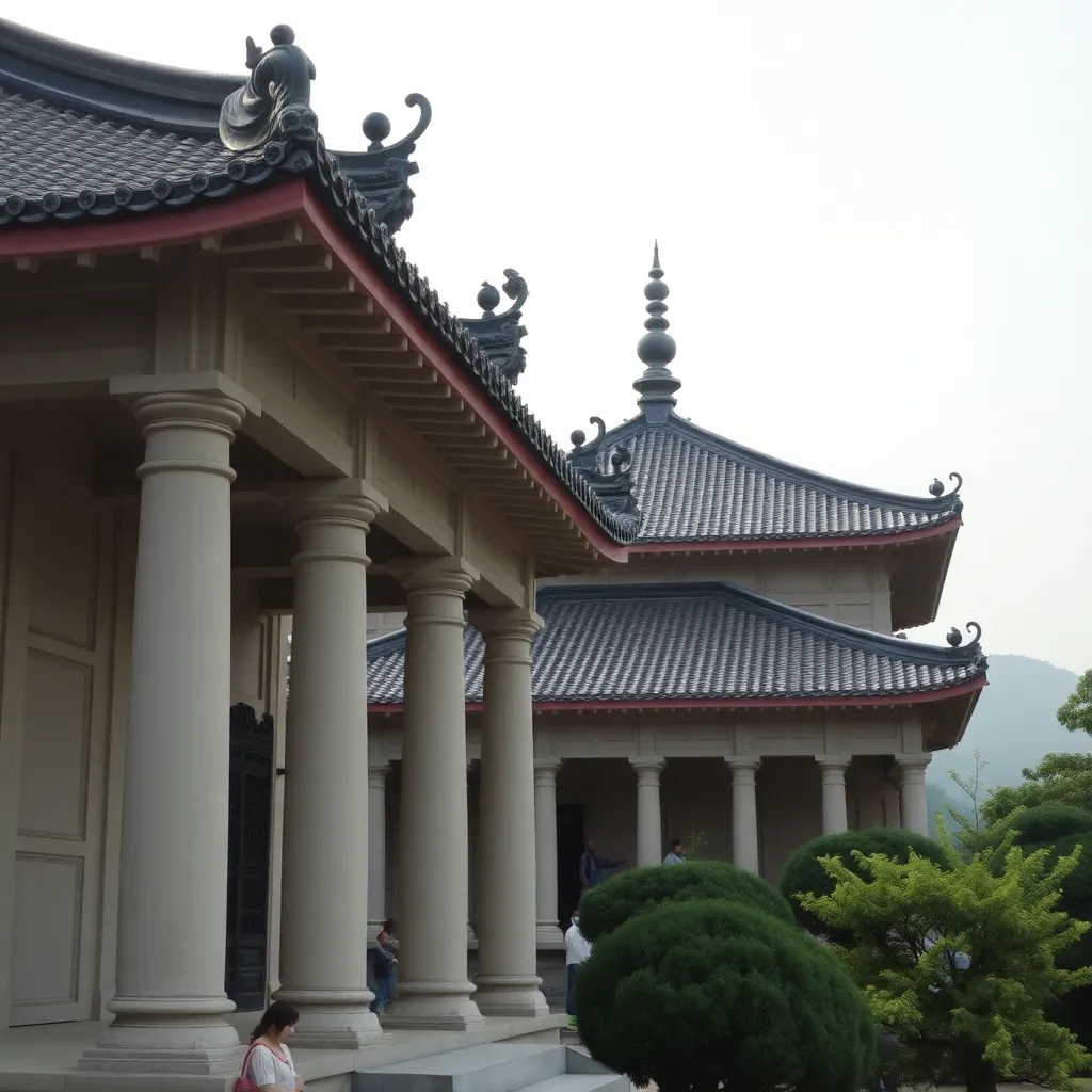 Serene Temple Architecture