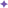a purple cross on a black background