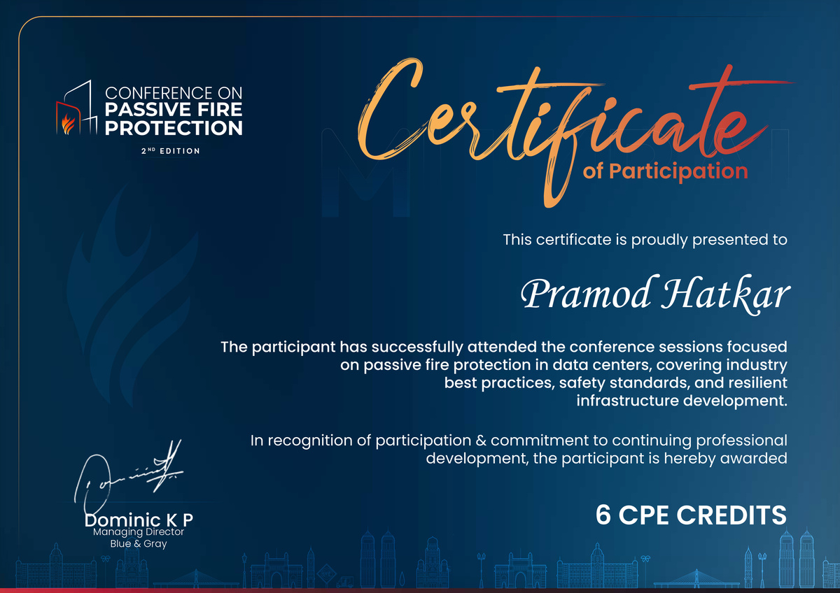 a certificate of recognition
