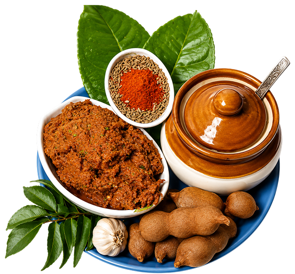 a plate of food with spices on it