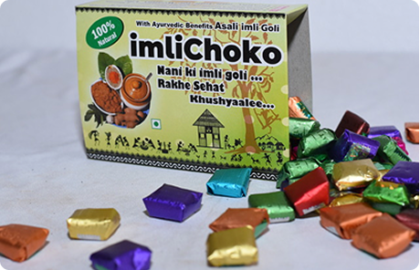 a box of inichoko chocolates