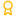 a yellow pixelated icon on a black background