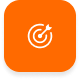 an orange square icon with an arrow in it
